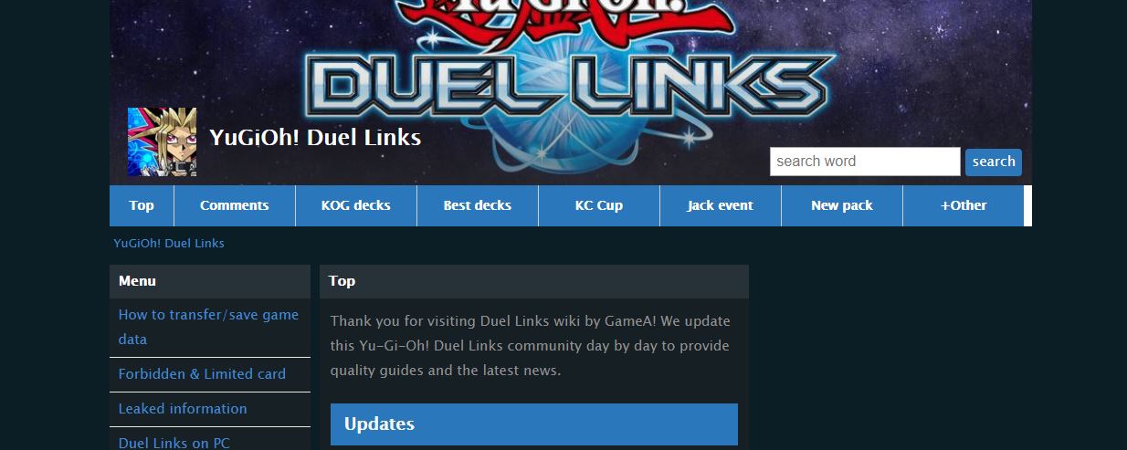 Duellinks.gamea Night beta