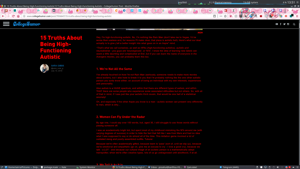 collegehumor black&red