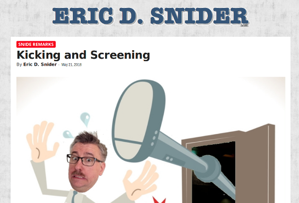 Eric D. Snider Cleanup