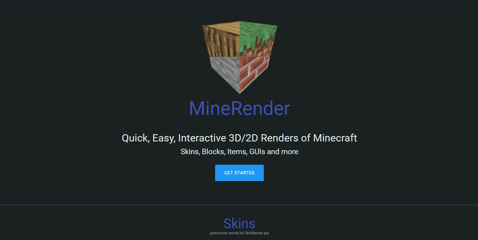 MineRender Dark