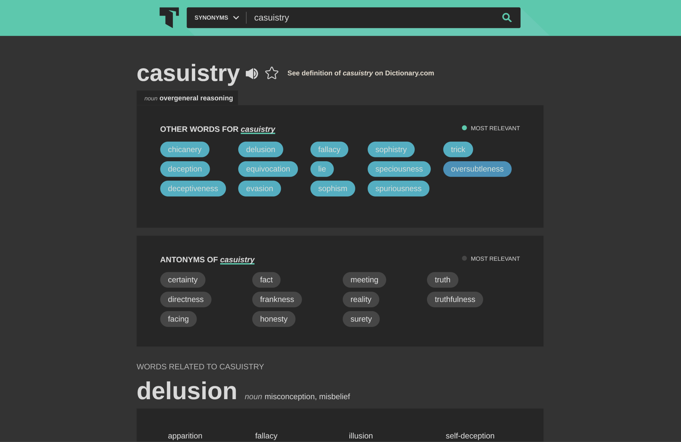 Minimal Teal on Dark
