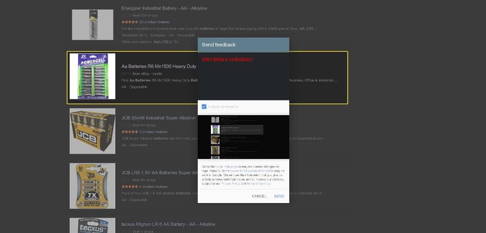 google black&red .co.uk edition