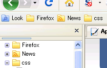Wide Search-Box Closed] Bookmarks on Sidebar