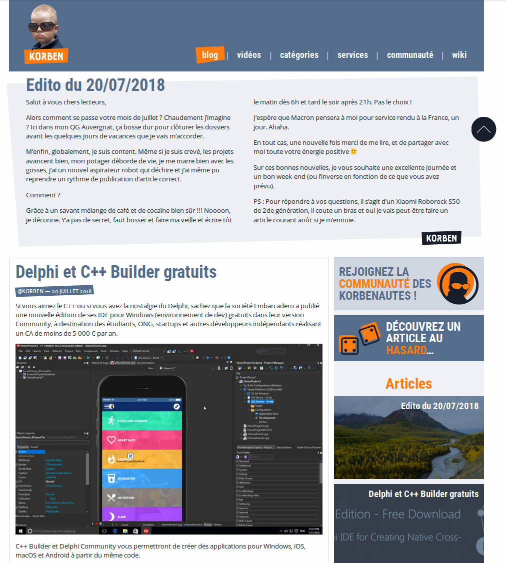 Korben 2018 for desktop