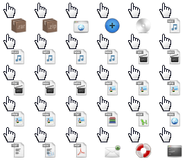 Different Handcursers For Different Links(Vista)P1