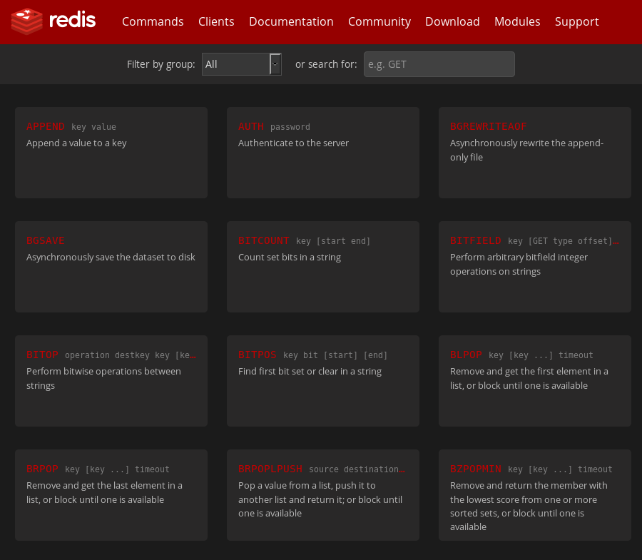 Dark Redis.io