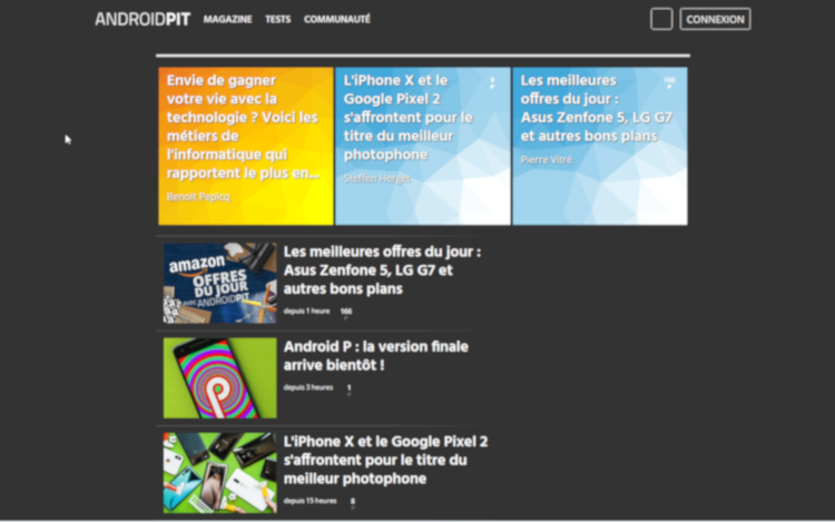 Androidpit FR Simple Dark