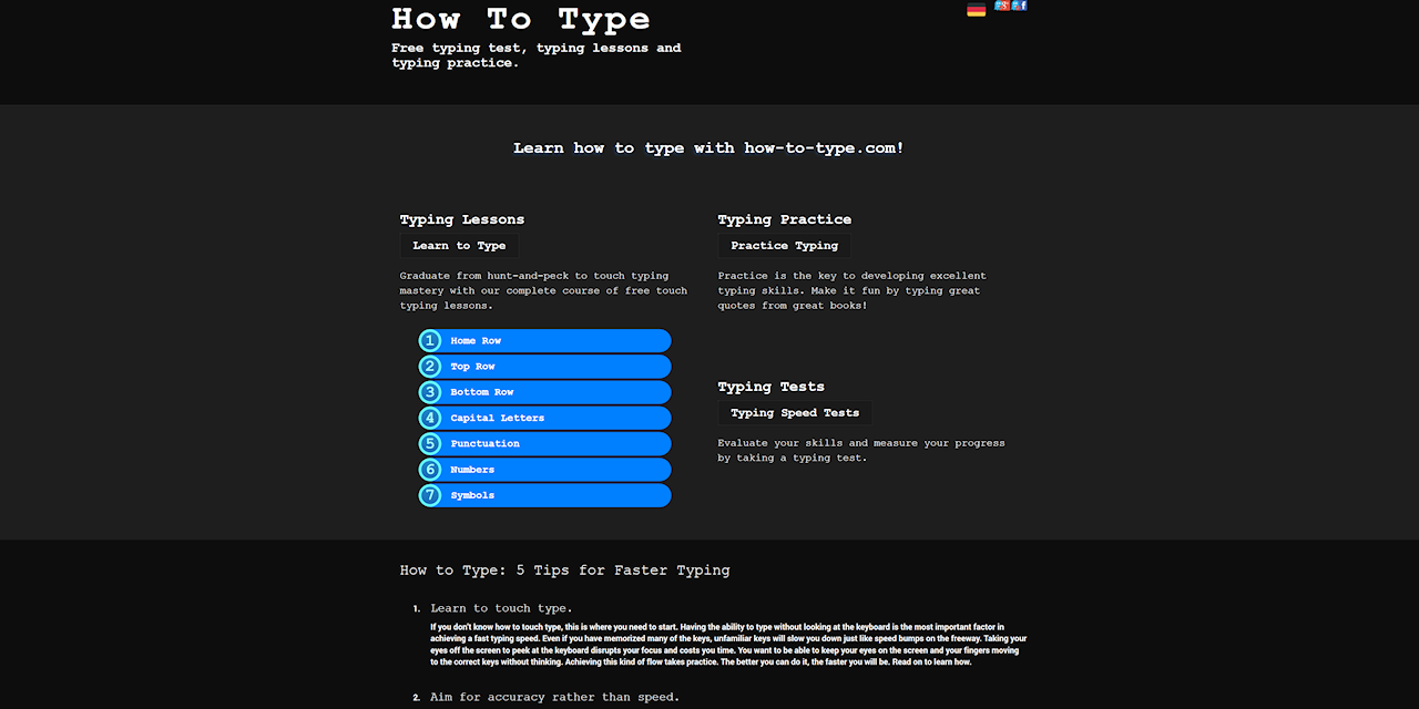 How-To-Type Dark Surface
