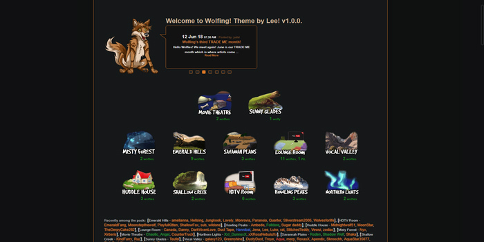 Orange Wolfing