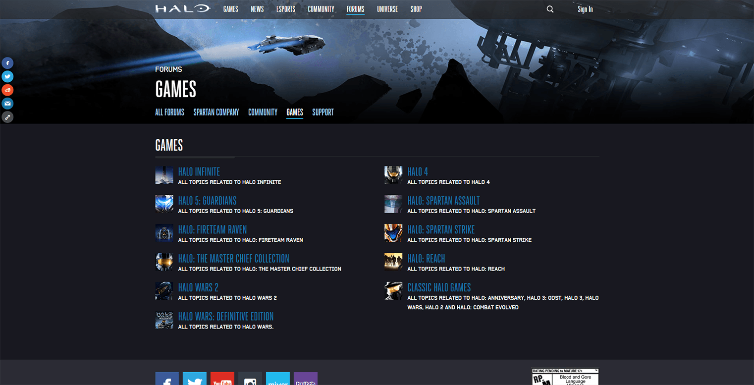 Halo Waypoint - Dark