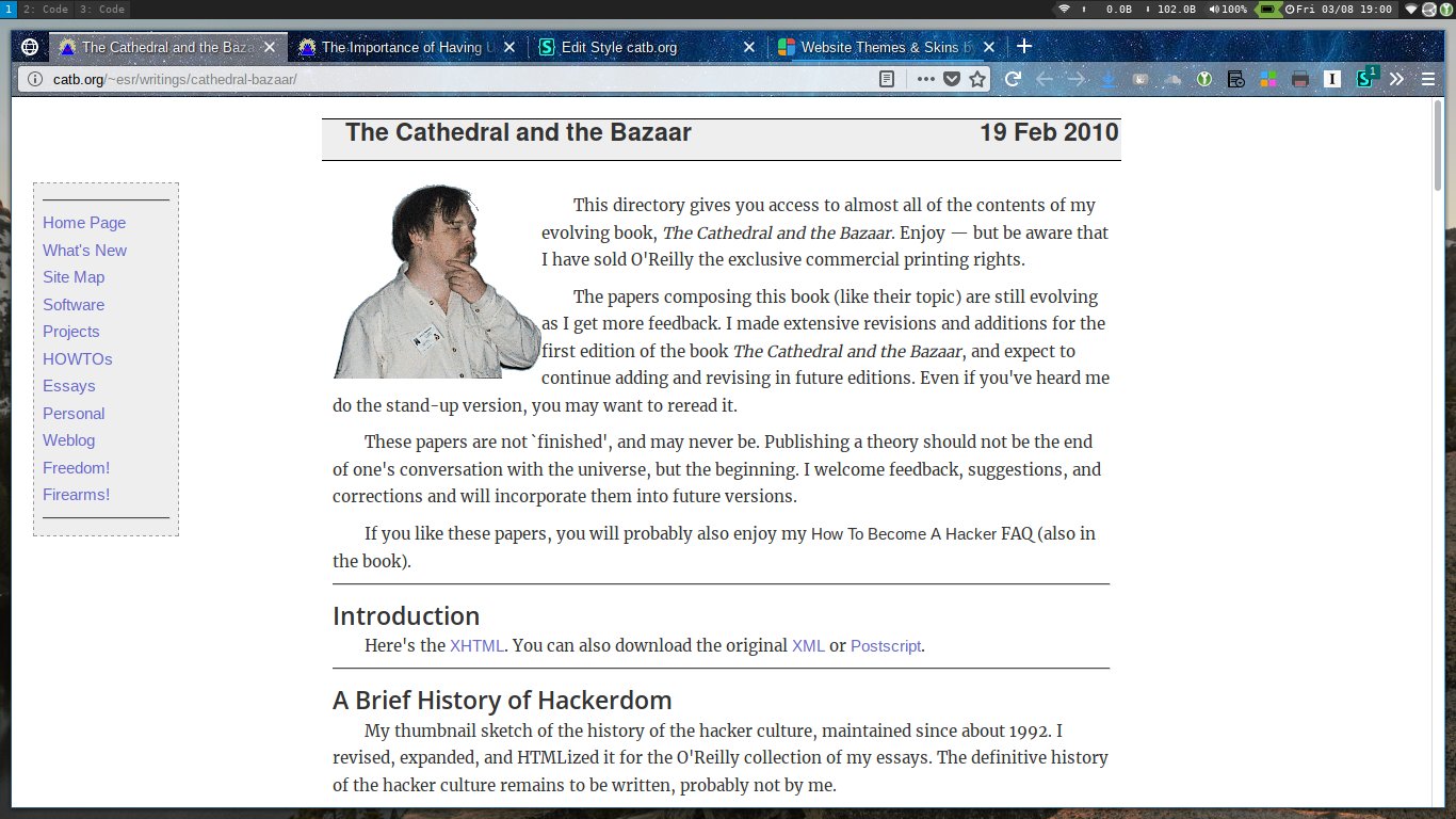 Eric S. Raymond's Home Page