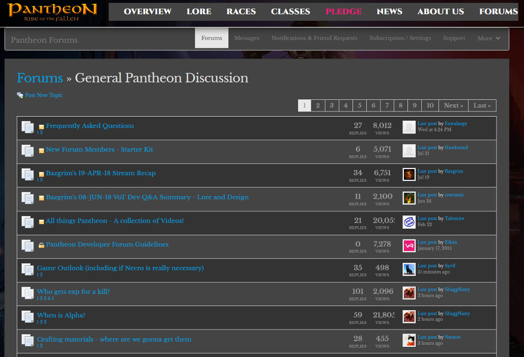PantheonMMO Old Forums Dark