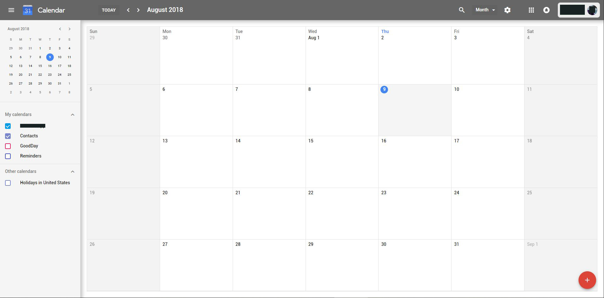 Unflatten Google Calendar