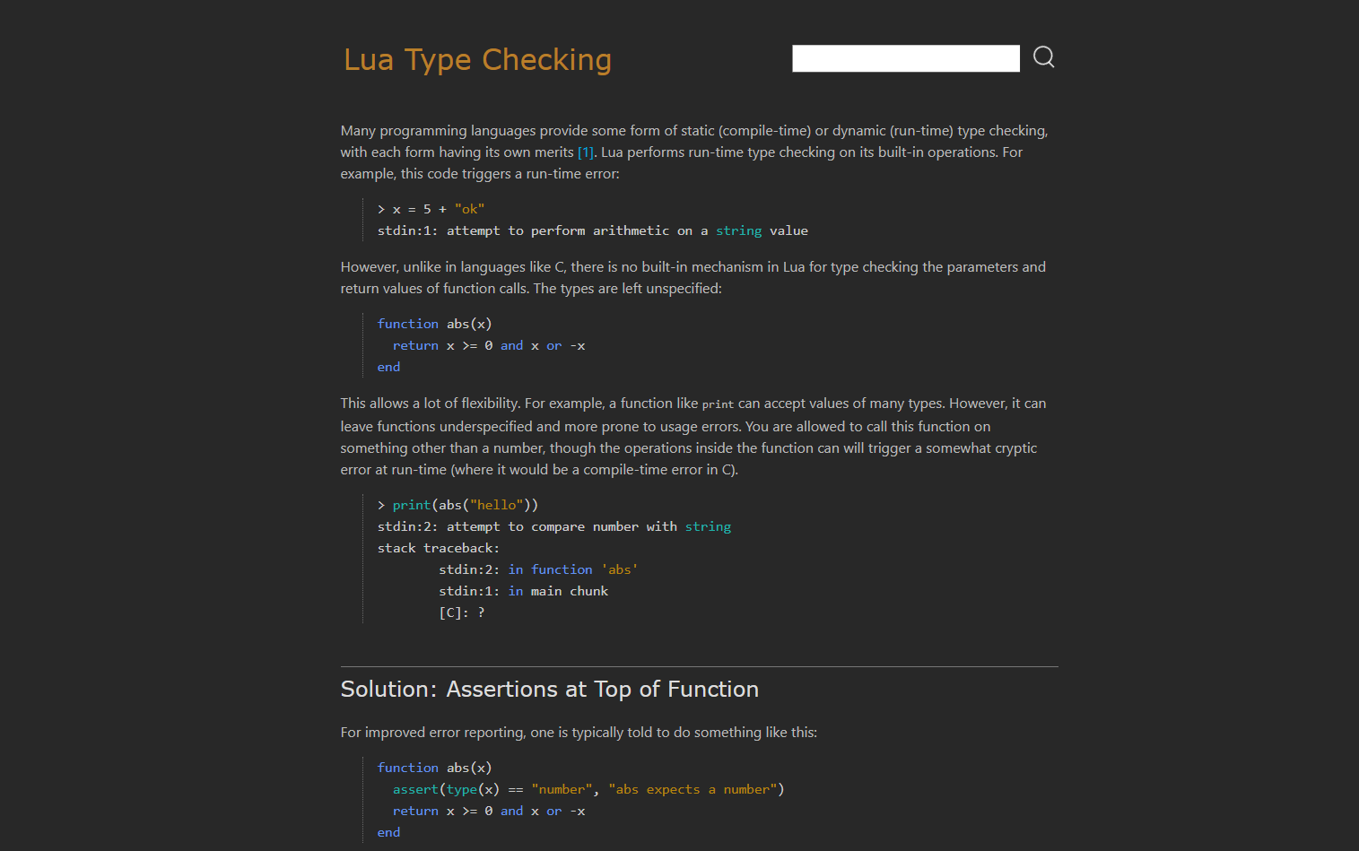 Lua Users Dark
