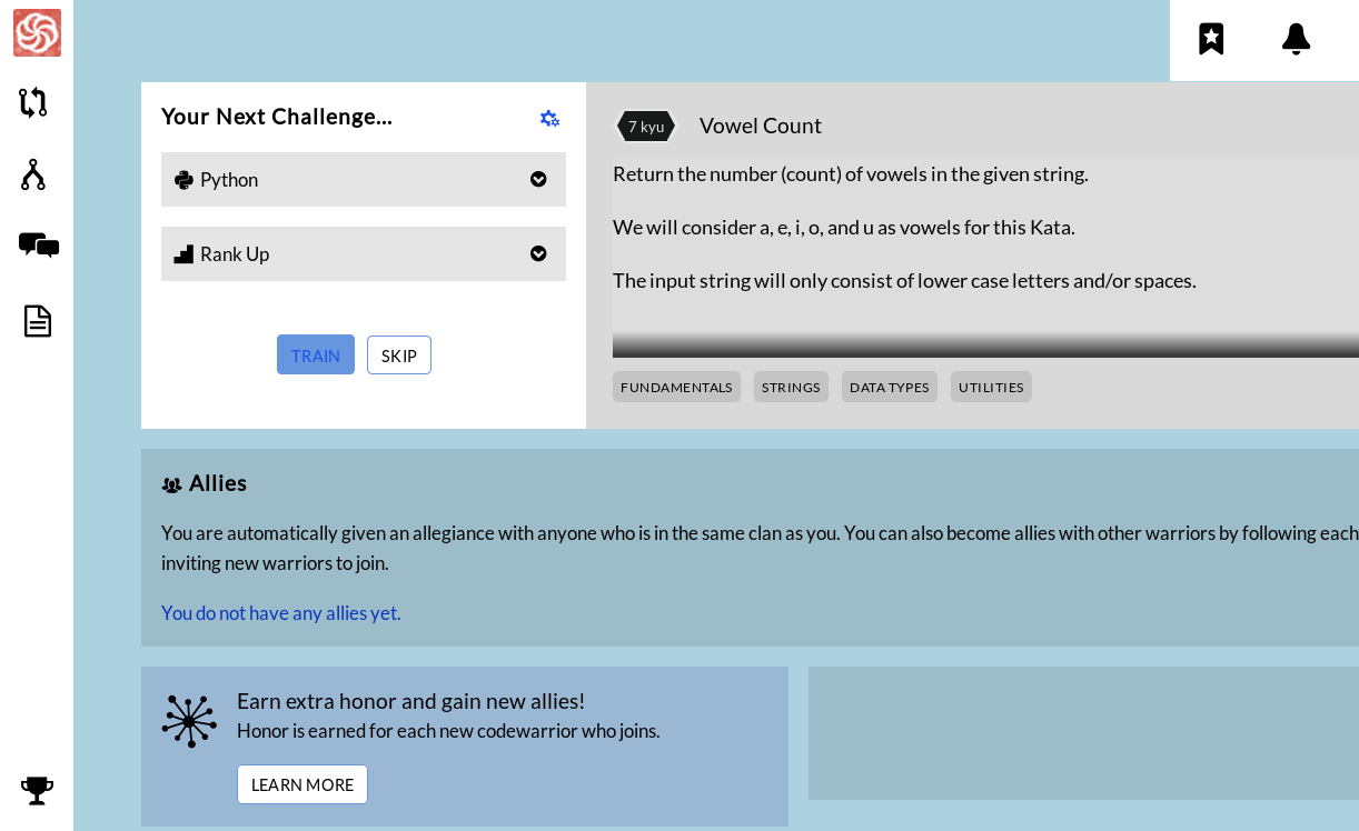codewars - white theme