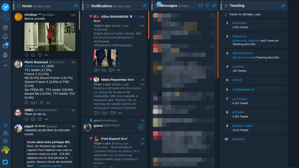 Tweetdeck Twitter Dark Mode 2018