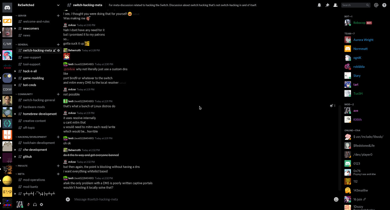 0cord - Pitch black discord