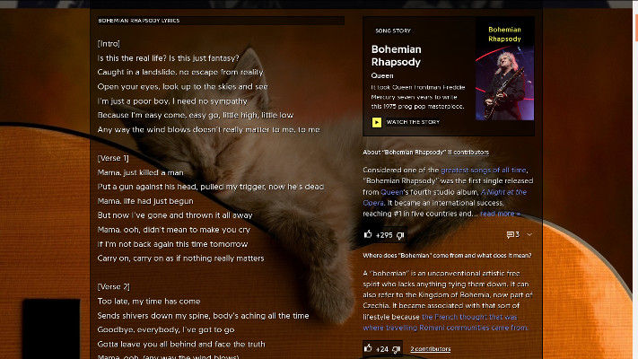 Genius Song Lyrics Your Wallpaper