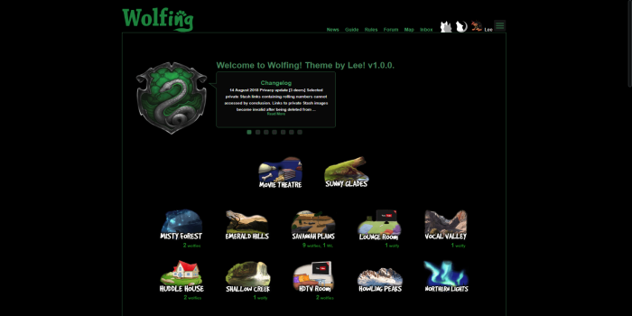 Slytherin Theme (Wolfing)