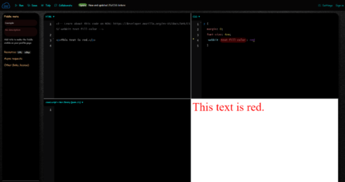 JS Fiddle by BamaBraves