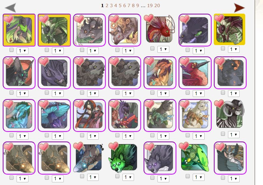 Flight Rising: Highlight Awakened Familiars V2