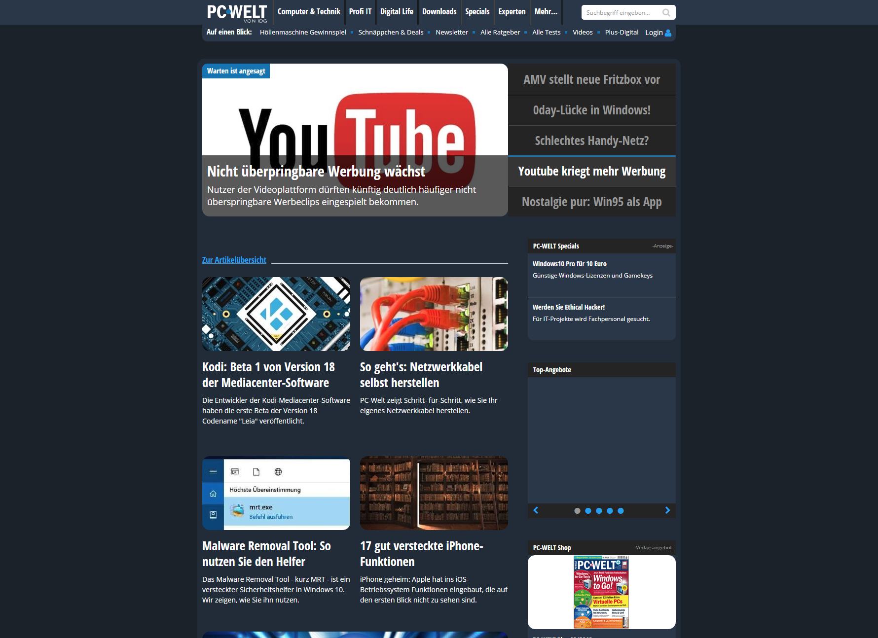 Dark Mode | PCWelt.de