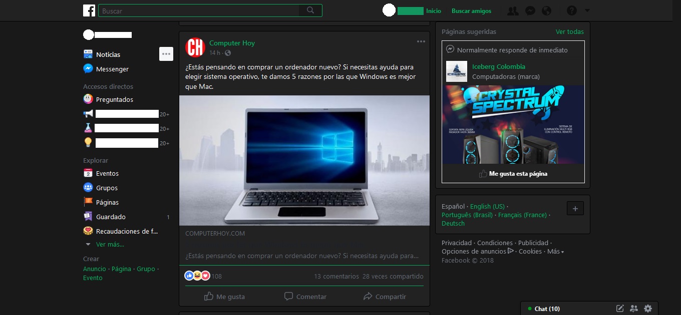Facebook Oces (BETA)