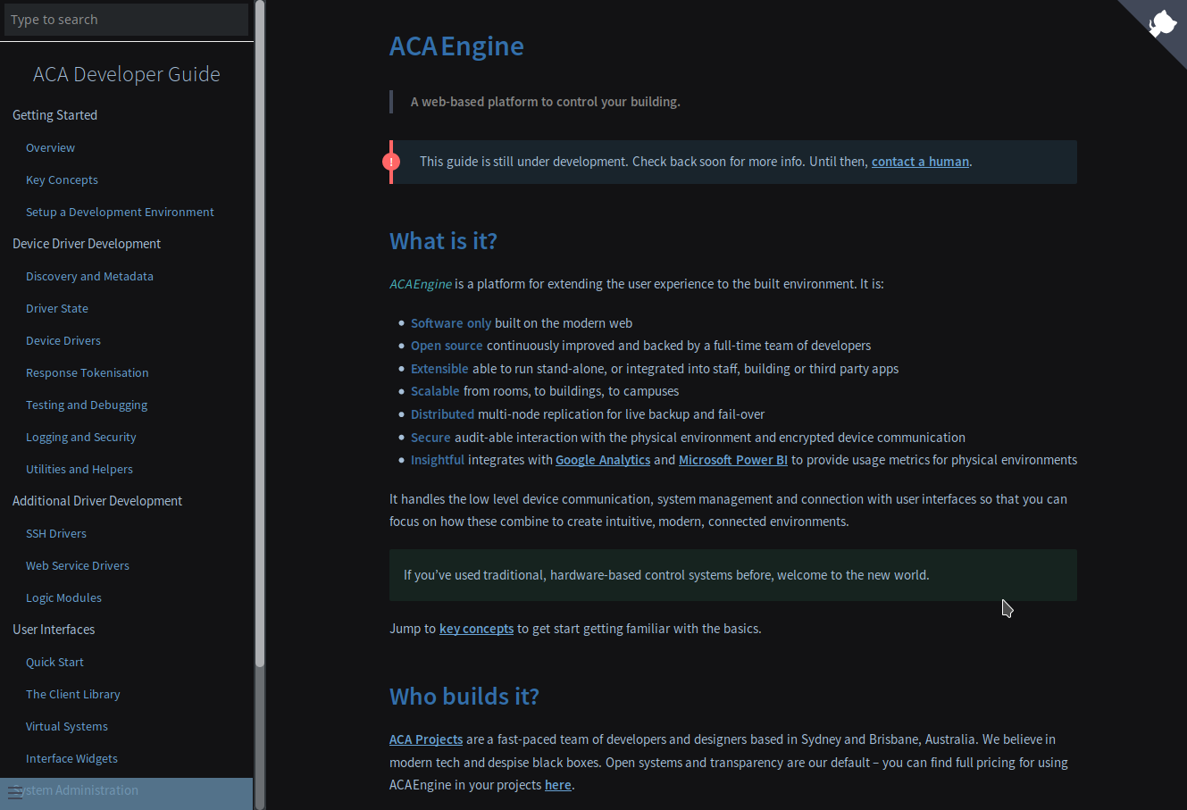 ACA Devs Dark