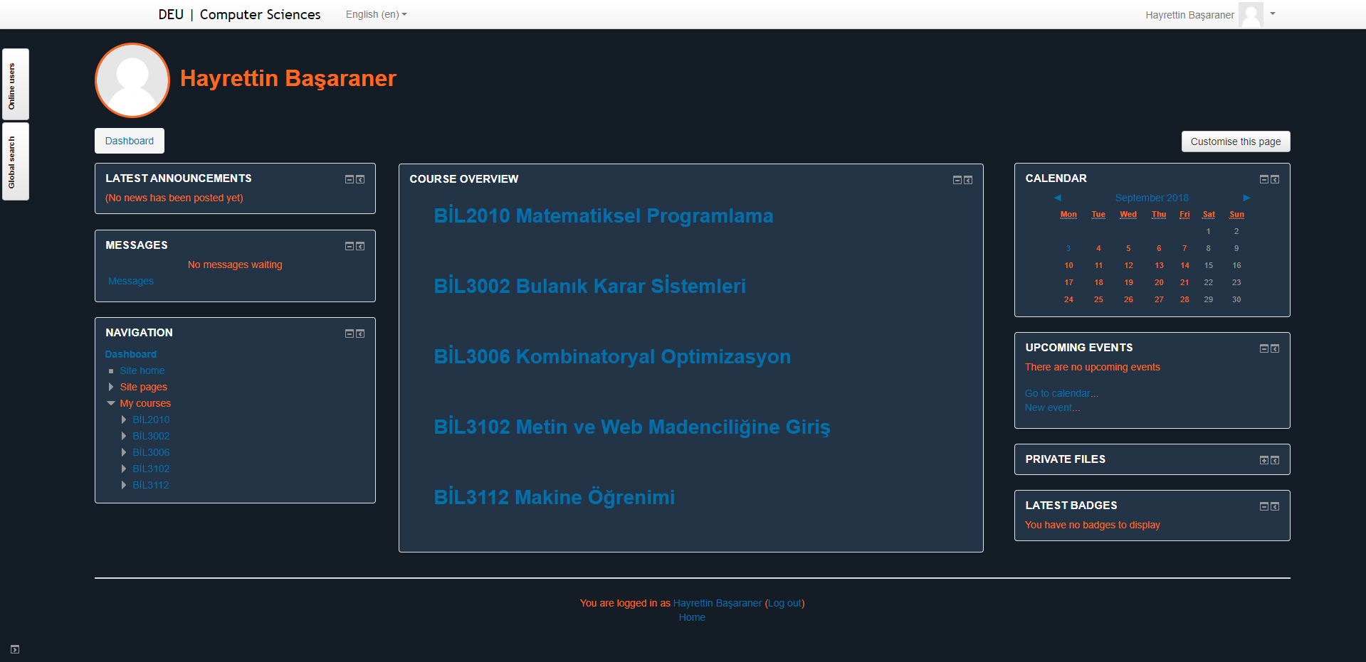 DEU - CSc | Moodle