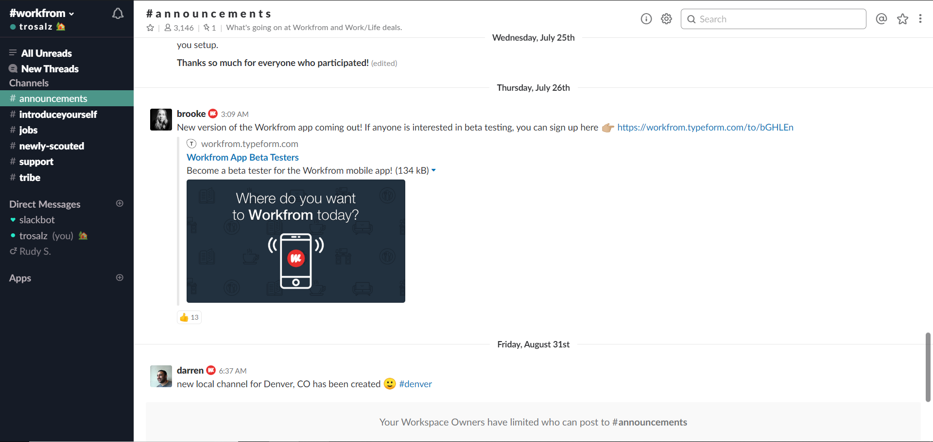 Slack Theme (Asana Inspired)