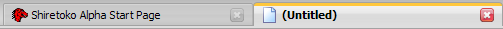 Firefox 3.x - Winstripe Firefox 1.5 active tab