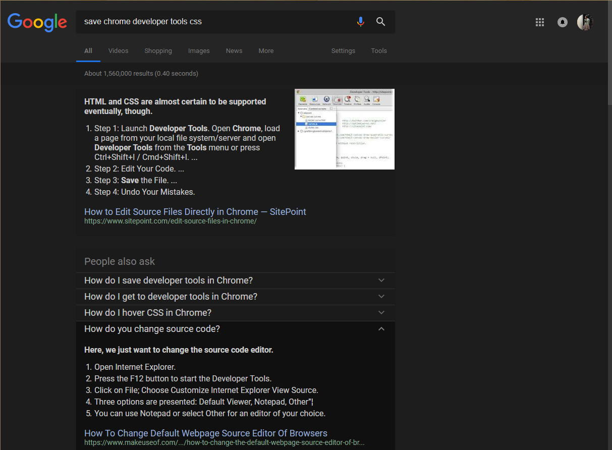 Google Easy Dark