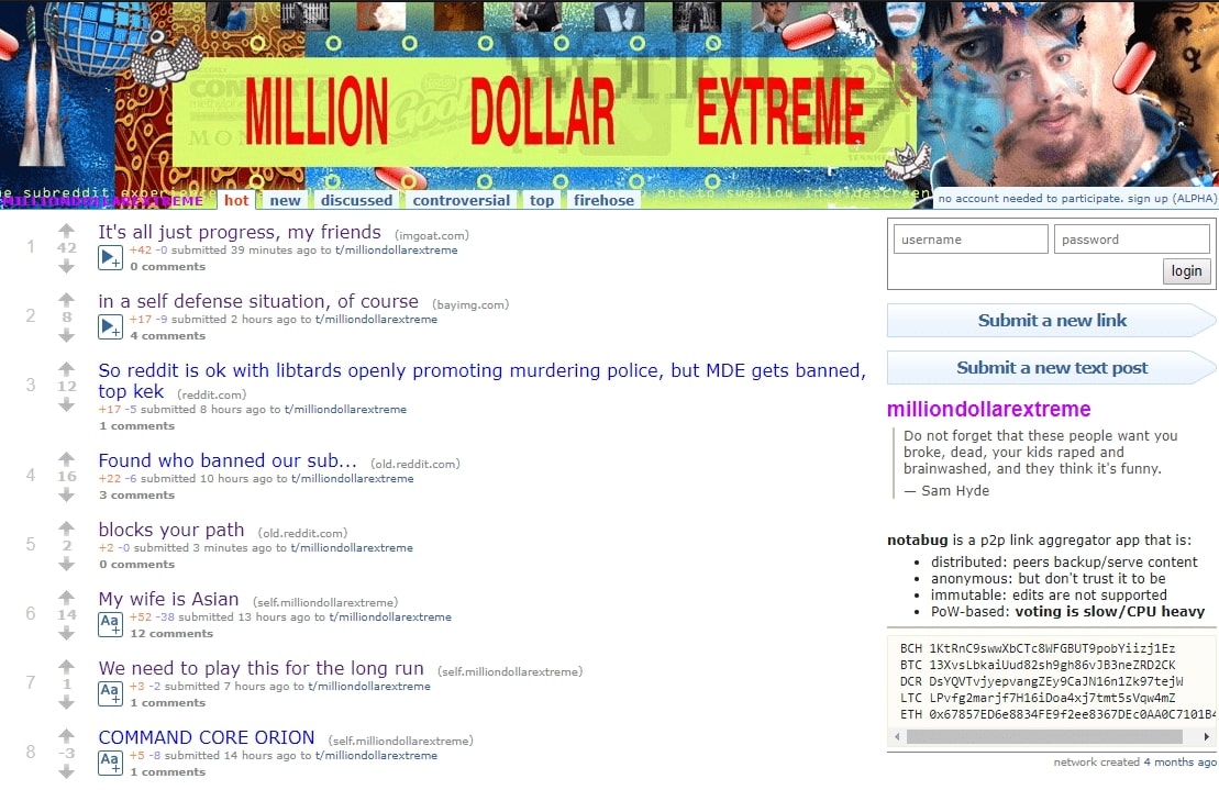 notabug.io MillionDollarExtreme theme