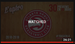 Youtube - Playback Status 100% (Watched)