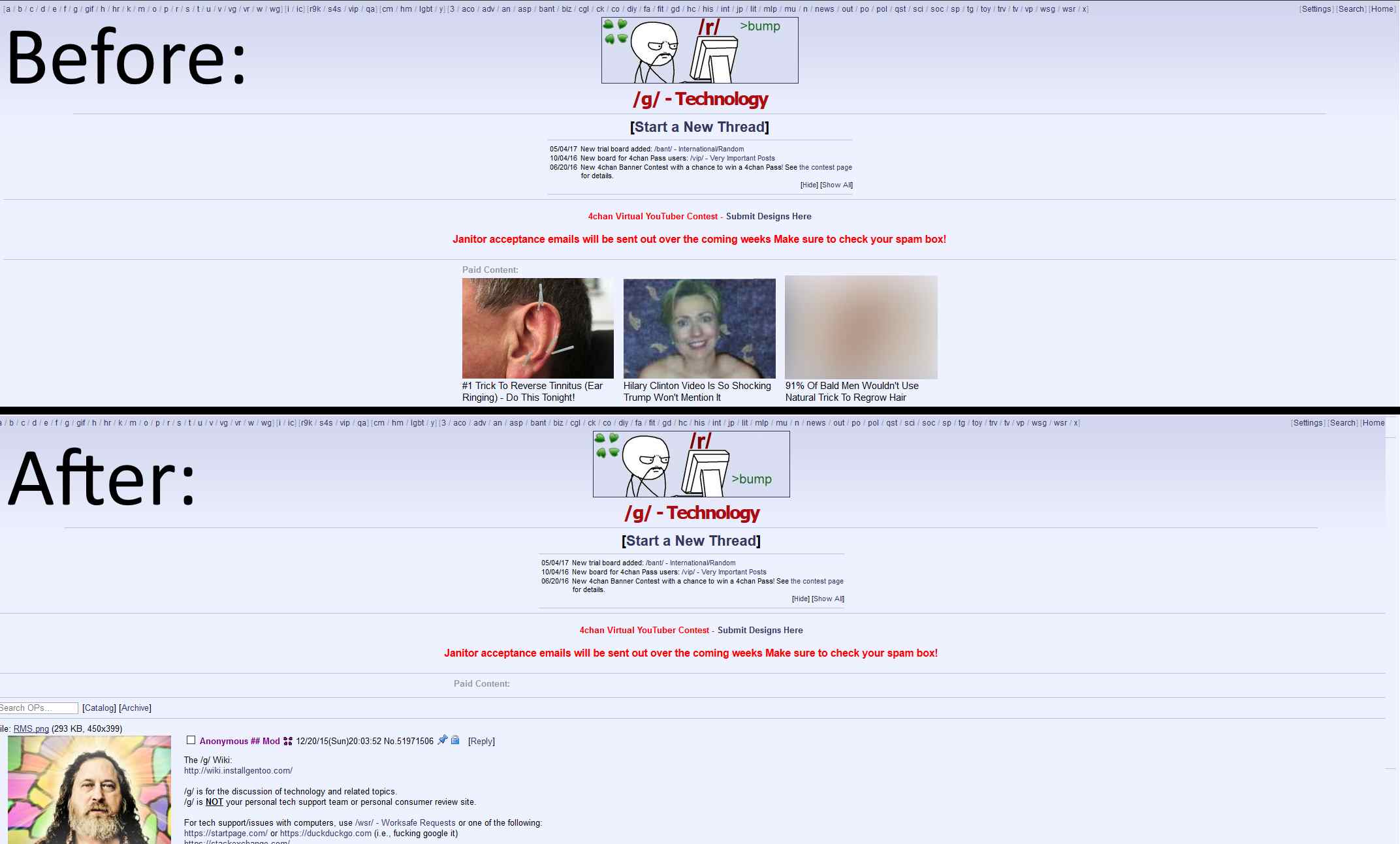 Hide 4chan's paid content section