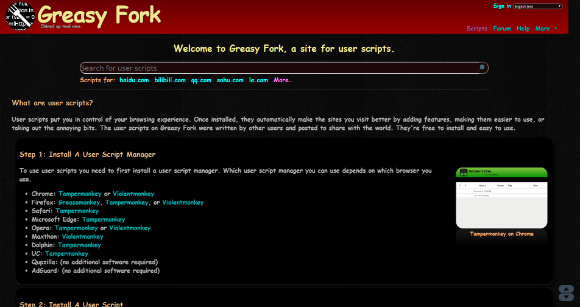 Greasy Fork by BamaBraves