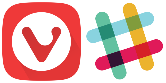 Slack web panel [Vivaldi]