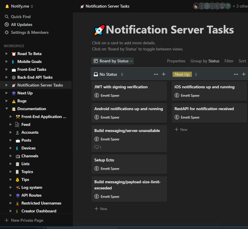 Notion.so Best Dark (Clean Scrollbars)