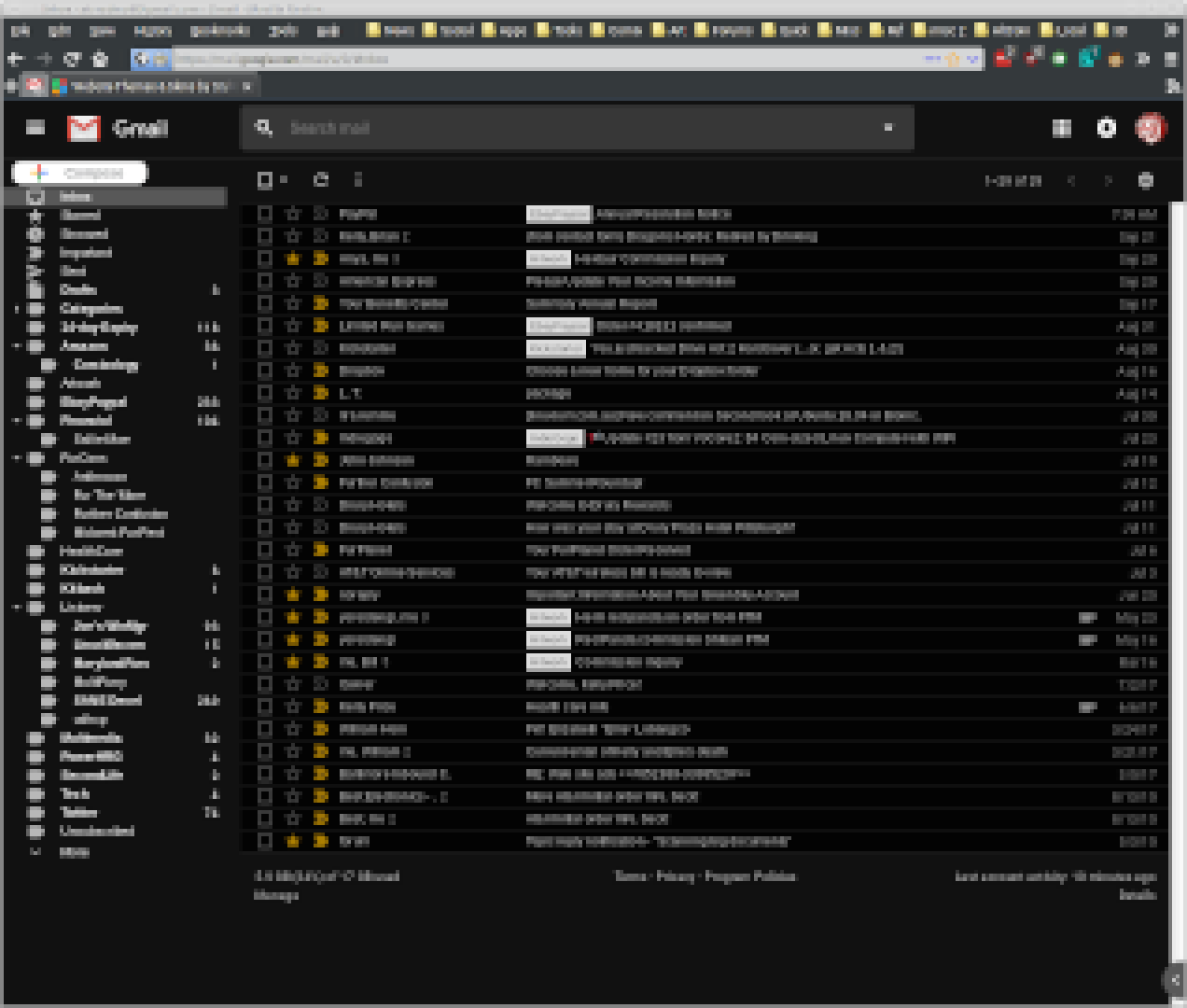 GMail 2018 Skin Tight