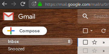 Gmail thin Compose no icons 4 labels