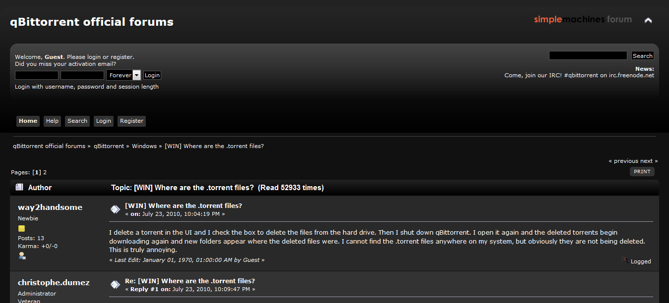 qbforums - dark