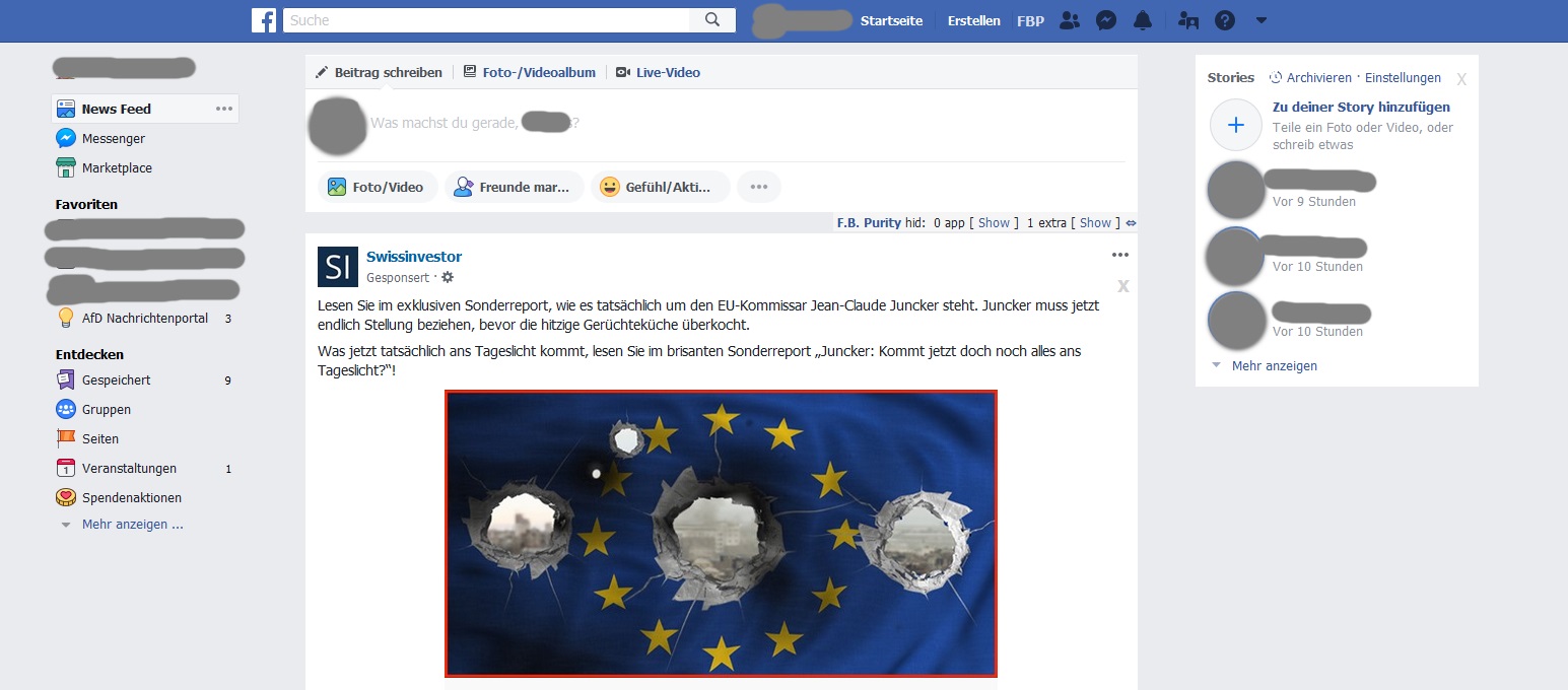 Facebook Wider and Squared