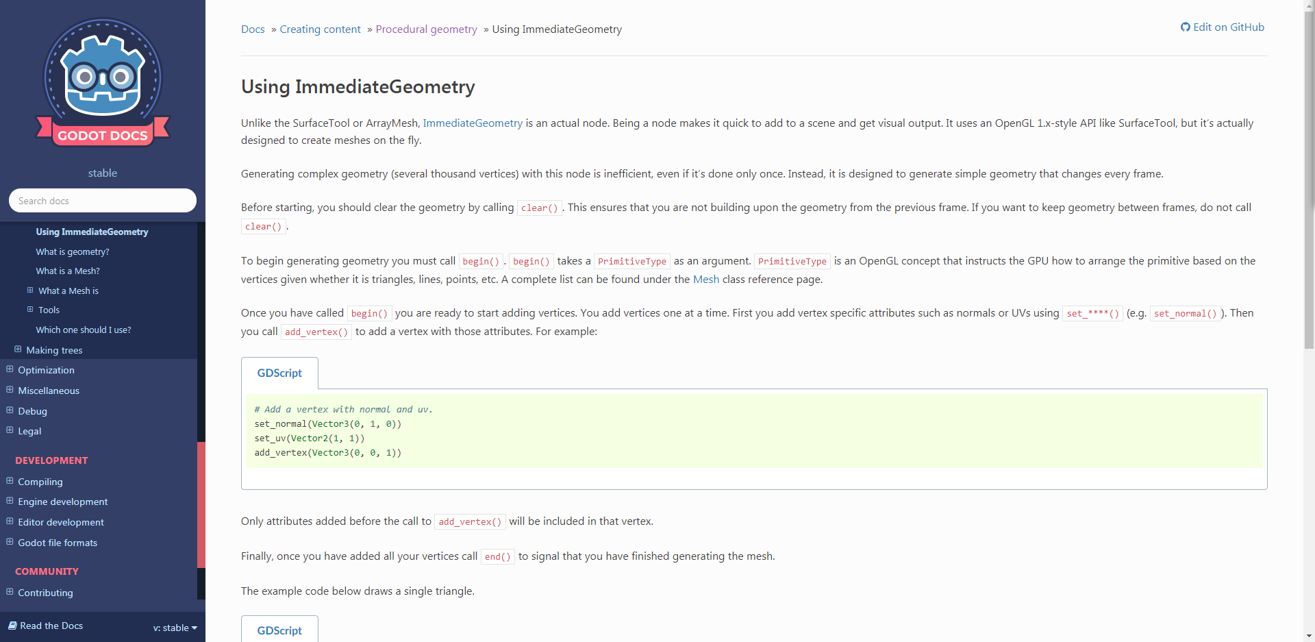 Godot Docs Wide