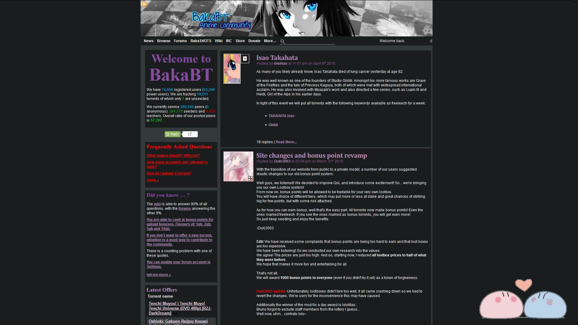 BakaBT Dark Theme