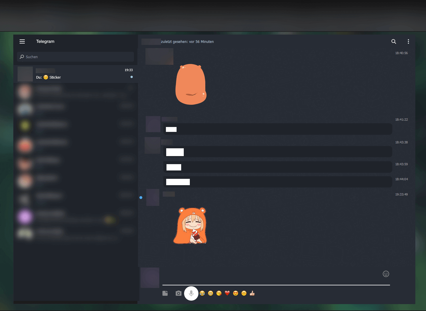 Dark Telegram Theme by At-M