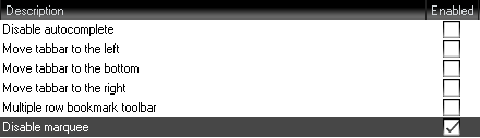 fix for Manage Styles checkmarks