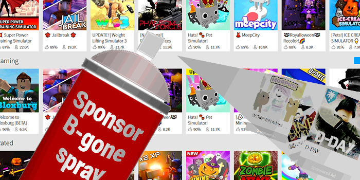 Sponsor Begone Spray (ROBLOX)