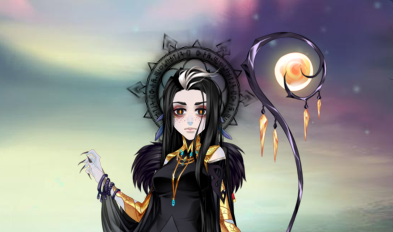 Runes Animées Noires (rotation)