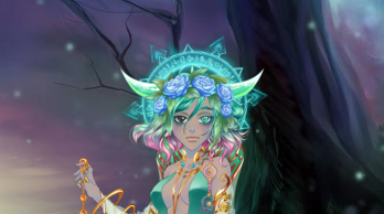 Runes Animées Turquoises (rotation)
