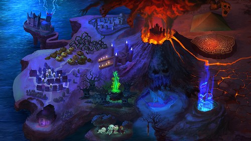 Eldarya Halloween Map